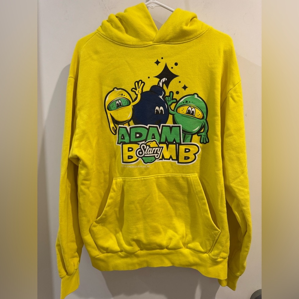 The Hundreds x ADAM BOMB x Starry Hoodie Sweatshirt Mens Size Medium